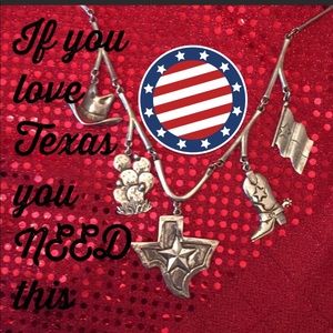 Retired Jeep Collins Texas necklace!!!